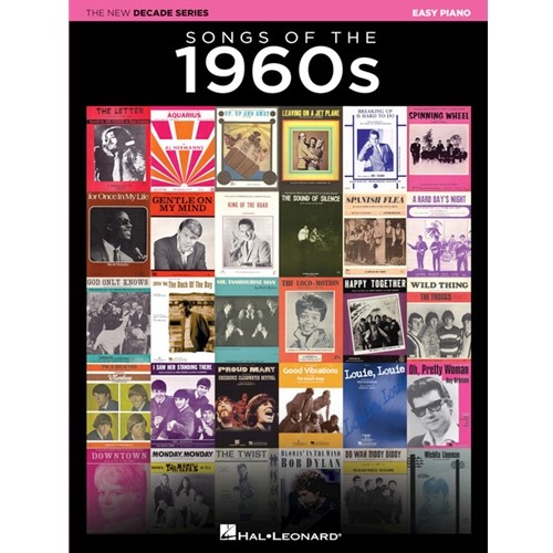 Songs of the 1960s, The New Decade Series for Easy Piano