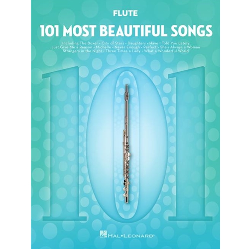 101 Most Beautiful Songs - for Flute