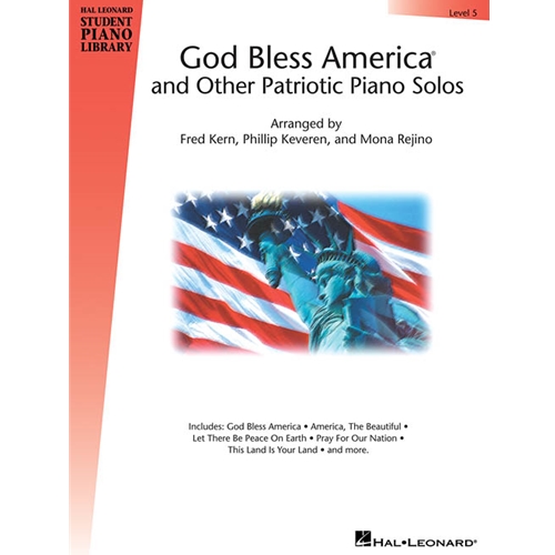 God Bless America and Other Patriotic Piano Solos - Level 5 - Hal Leonard Student Piano Library National Federation of Music Clubs 2020-2024 Selection