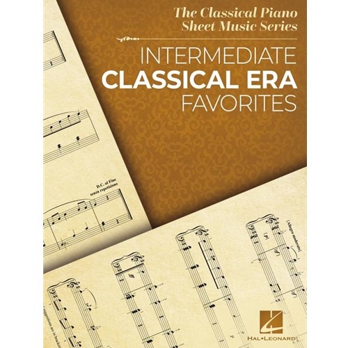 Intermediate Classical Era Favorites - The Classical Piano Sheet Music Series