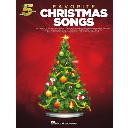 Favorite Christmas Songs for Five-Finger Piano