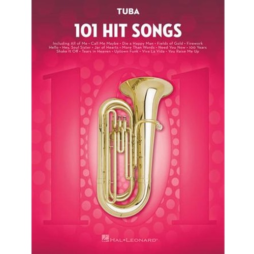 101 Hit Songs - for Tuba