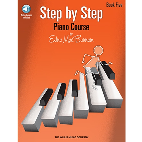 Step by Step Piano Course - Book 5 (Bk/Audio)