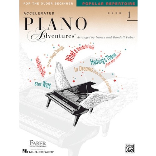 Accelerated Piano Adventures for the Older Beginner, Popular Repertoire, Book 1
