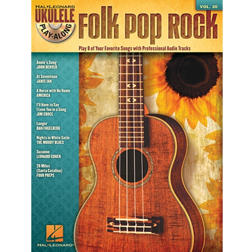 Folk Pop Rock - Ukulele Play-Along Volume 20