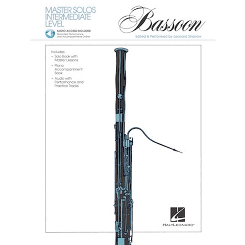 Master Solos Intermediate Level - Bassoon - Book with Online Audio