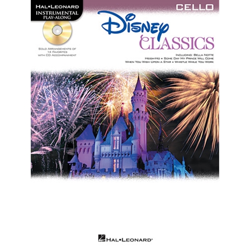 Disney Classics - for Cello Instrumental Play-Along Pack