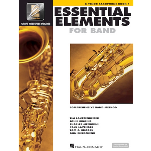 Essential Elements for Band - Bb Tenor Saxophone Book 1 with EEi