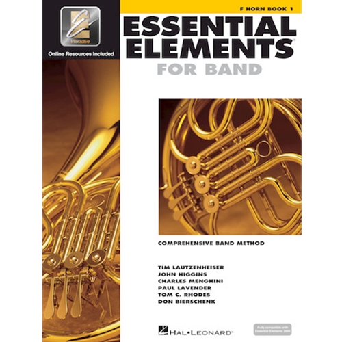 Essential Elements for Band - F Horn Book 1 with EEi
