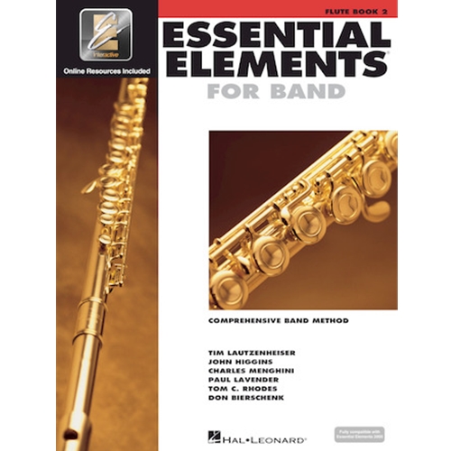 Essential Elements for Band - Flute Book 2 with EEi