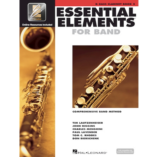 Essential Elements for Band - Bb Bass Clarinet Book 2 with EEi