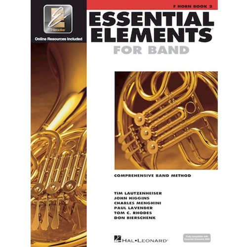 Essential Elements for Band - F Horn Book 2 with EEi