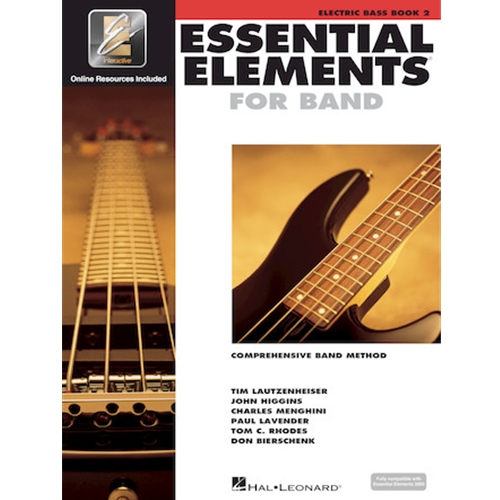 Essential Elements for Band - Electric Bass Book 2 with EEi