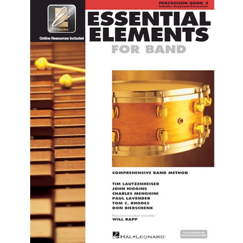 Essential Elements for Band - Percussion/Keyboard Percussion Book 2 with EEi