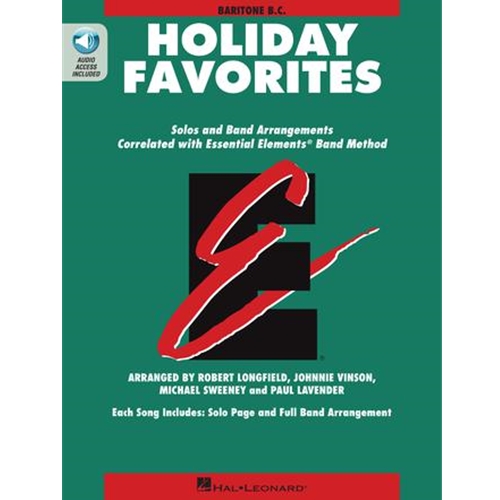 Essential Elements Holiday Favorites - Baritone B.C.