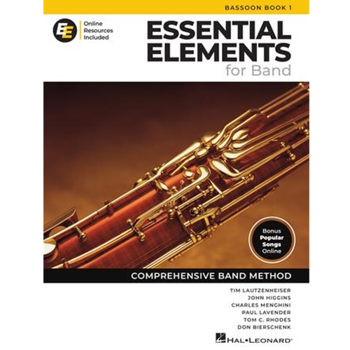 Essential Elements for Band - Bassoon Book 1 with Online Resources