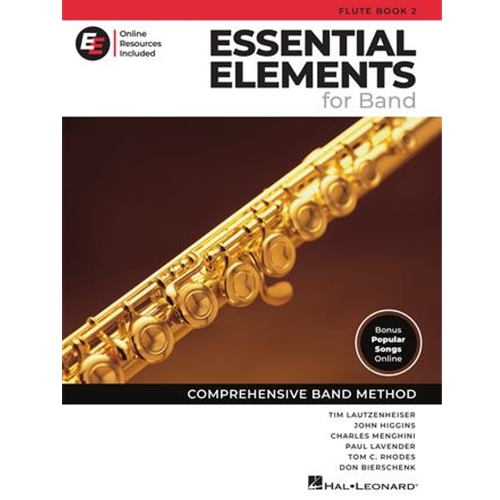 Essential Elements for Band - Flute Book 2 with EEi