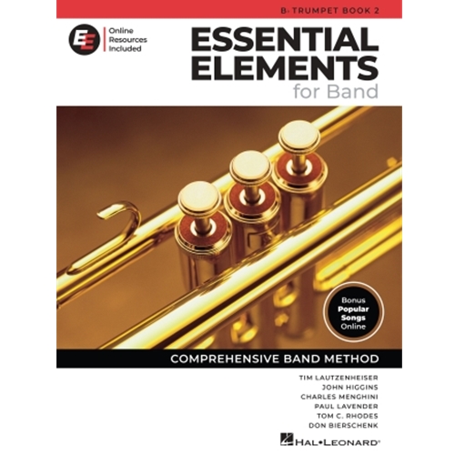 Essential Elements for Band - Bb Trumpet Book 2 with EEi
