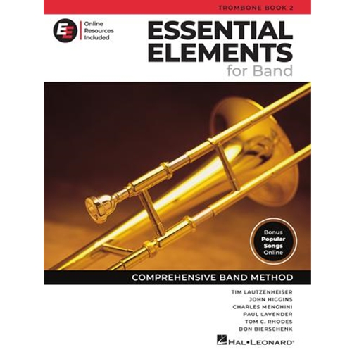 Essential Elements for Band - Trombone Book 2 with EEi