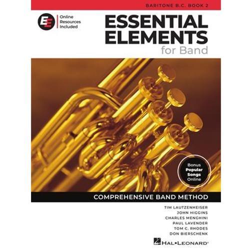 Essential Elements for Band - Baritone B.C. Book 2 with EEi