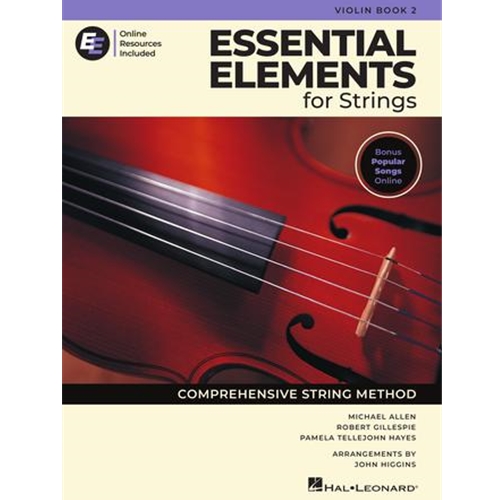 Essential Elements for Strings - Violin Book 2 with Online Resources