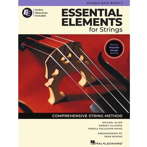Essential Elements for Strings - Double Bass Book 2 with Online Resources