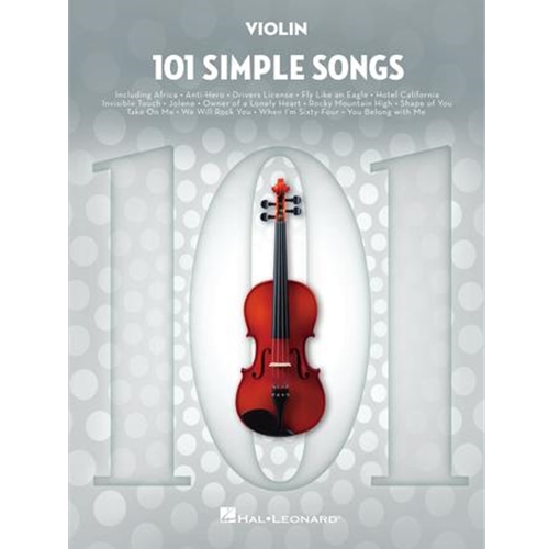 101 Simple Songs - for Violin