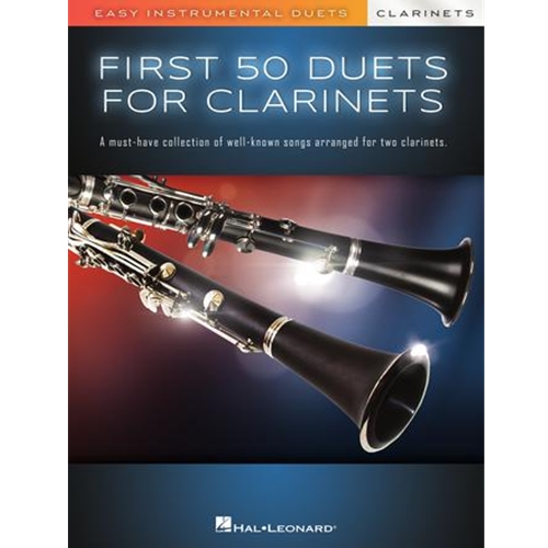 First 50 Duets for Two Clarinets - Easy Instrumental Duets