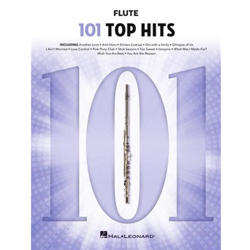 101 Top Hits - for Flute