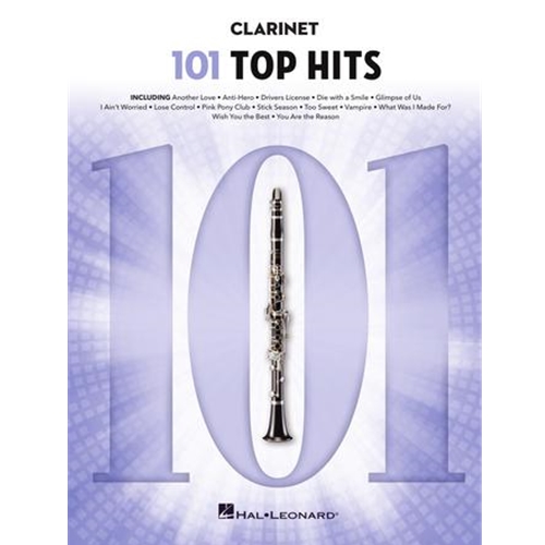 101 Top Hits - for Clarinet