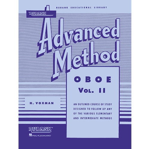 Rubank Advanced Method - Oboe Vol. 2