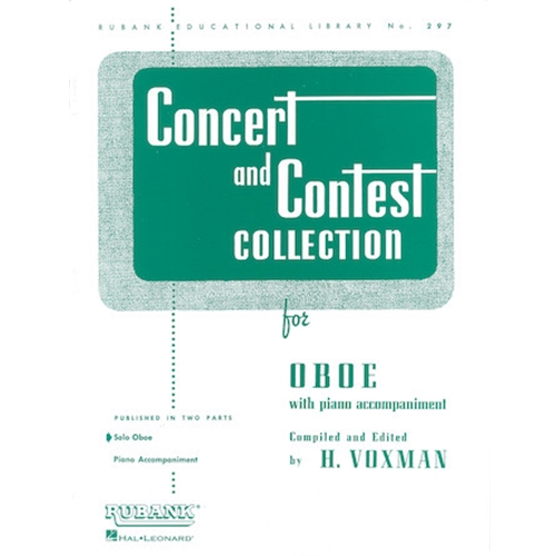 Concert and Contest Collection for Oboe Piano Accompaniment