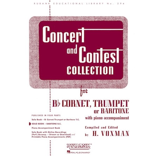 Concert and Contest CollectionSolo Book Only - Baritone B.C.