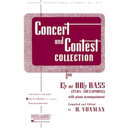 Concert and Contest Collection for Bass/Tuba (B.C.), Solo Book Only