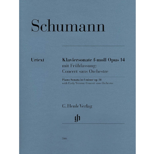 Piano Sonata in F minor Op. 14 - with Early Version: Concerto without Orchestra Revised Edition