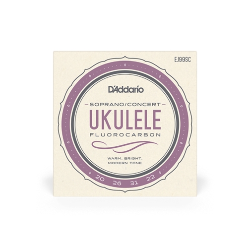 D'Addario EJ99SC Pro-Arte Carbon Ukulele Strings, Soprano / Concert
