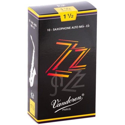 Vandoren ZZ Alto Sax Reeds, Box of 10