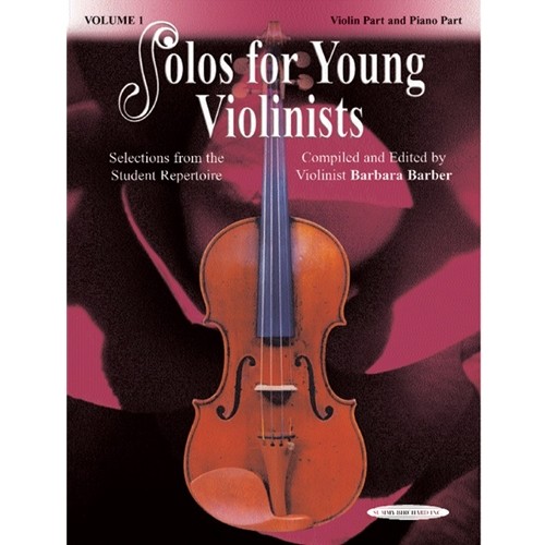 Solos for Young Violinists Violin Part and Piano Acc., Volume 1