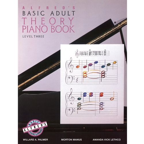 Alfred's Basic Adult Piano Course: Theory Book 3 [Piano]