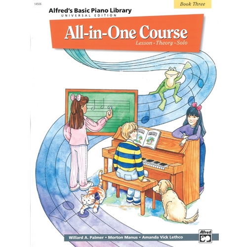 Alfred's Basic All-in-One Course Universal Edition, Book 3 [Piano]