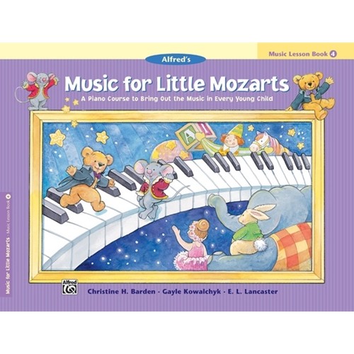 Music for Little Mozart's Lesson Book 4