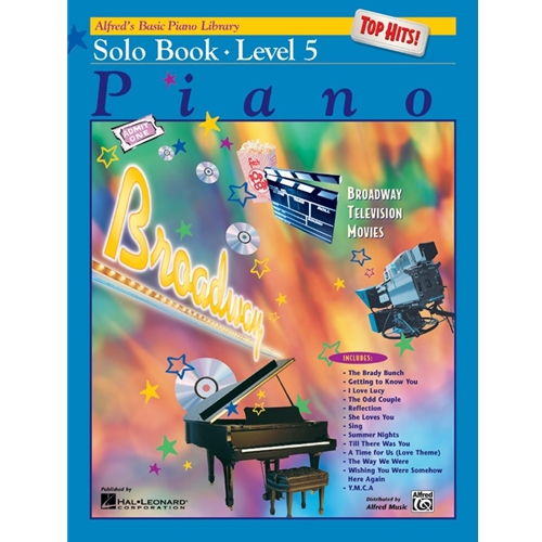 Alfred's Basic Piano Library Top Hits Solo 5