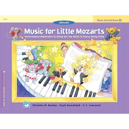 Music for Little Mozarts: Music Recital Book 4 [Piano]
