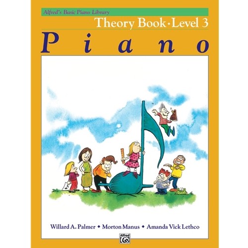 Alfred's Basic Piano Library Theory Book 3