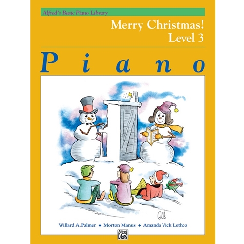 Alfred's Basic Piano Library Merry Christmas Level 3