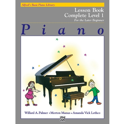 Alfred's Basic Piano Library: Lesson Book Complete, Level 1A and Level 1B