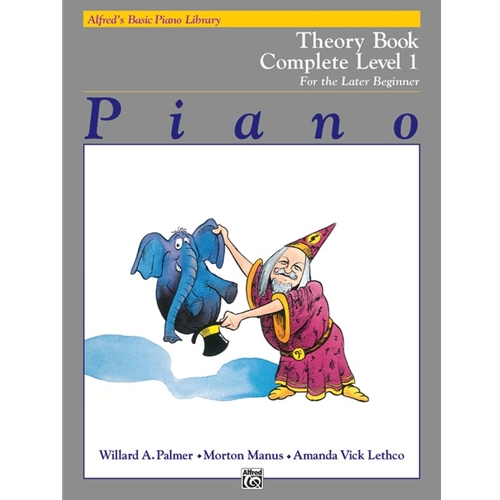 Alfred's Basic Piano Library Theory Complete Level 1