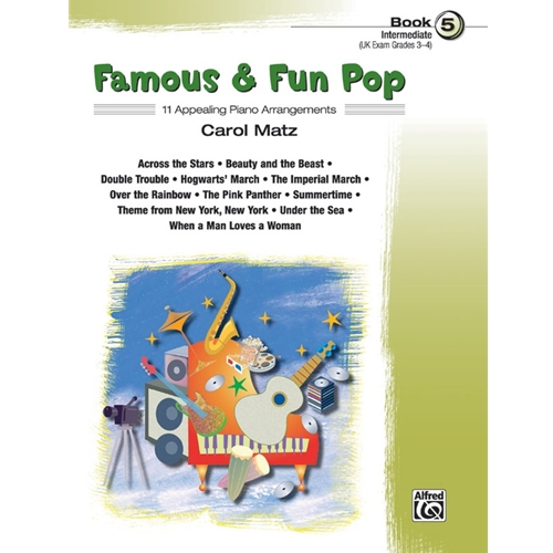 Famous & Fun Pop, Book 5 [Piano]