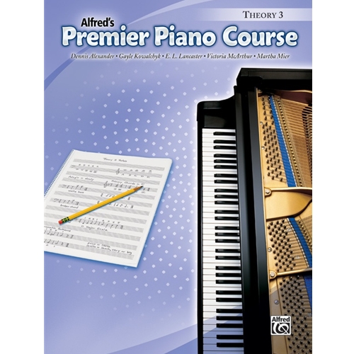 Alfred's Premier Piano Course Piano Course Theory 3