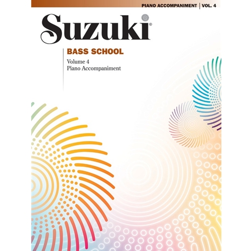 Suzuki Bass School Piano Acc., Volume 4